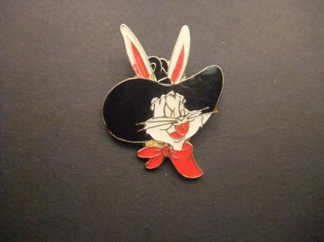 Bugs Bunny Looney Tunes Merrie Melodies Warner Bros met zwarte hoed